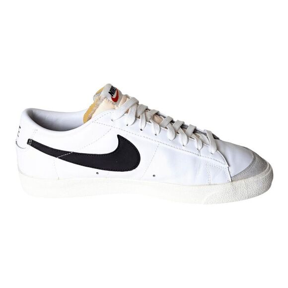 NIKE Blazer Low '77 'White Black Sail' Sneakers Size 13 - Picture 7 of 9